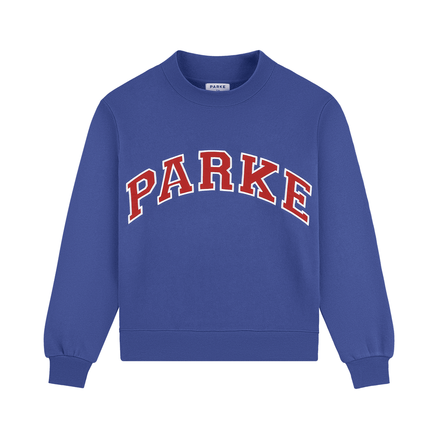 High Tide Varsity Mockneck Sweater – Blue