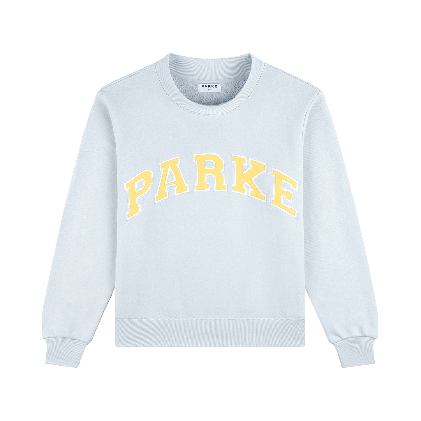 Classic Varsity Mockneck Sweater – Ocean Blue