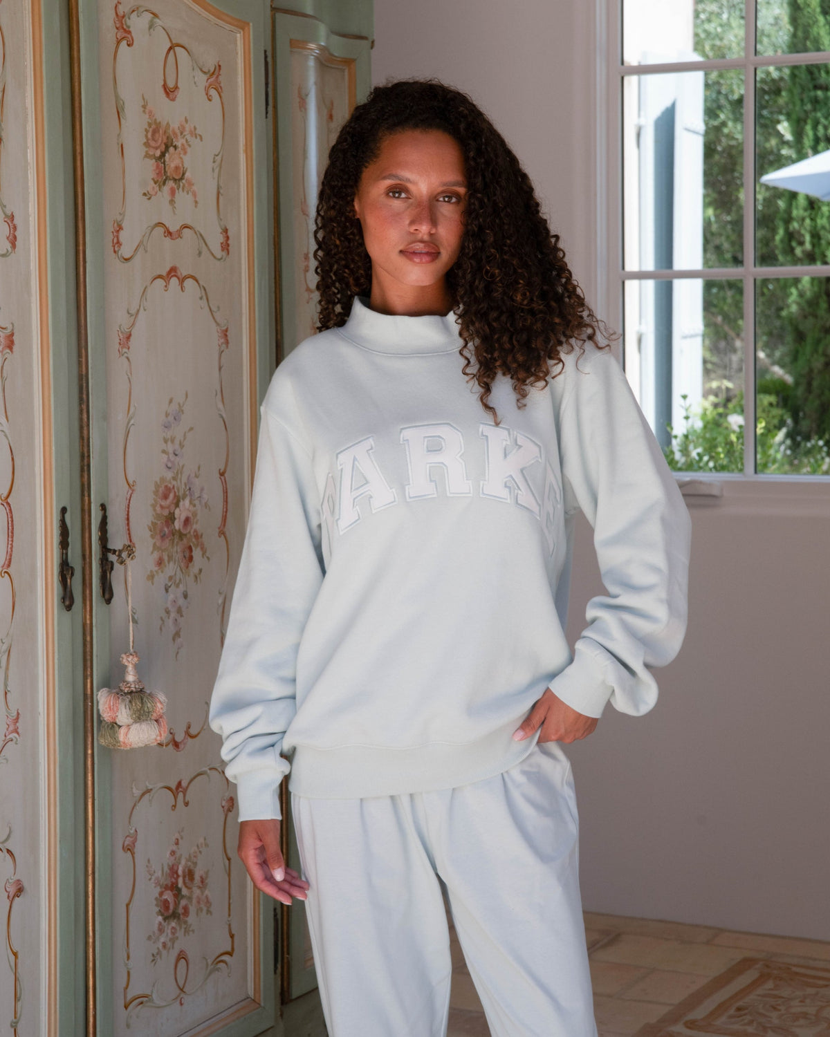 Bridal Varsity Mockneck