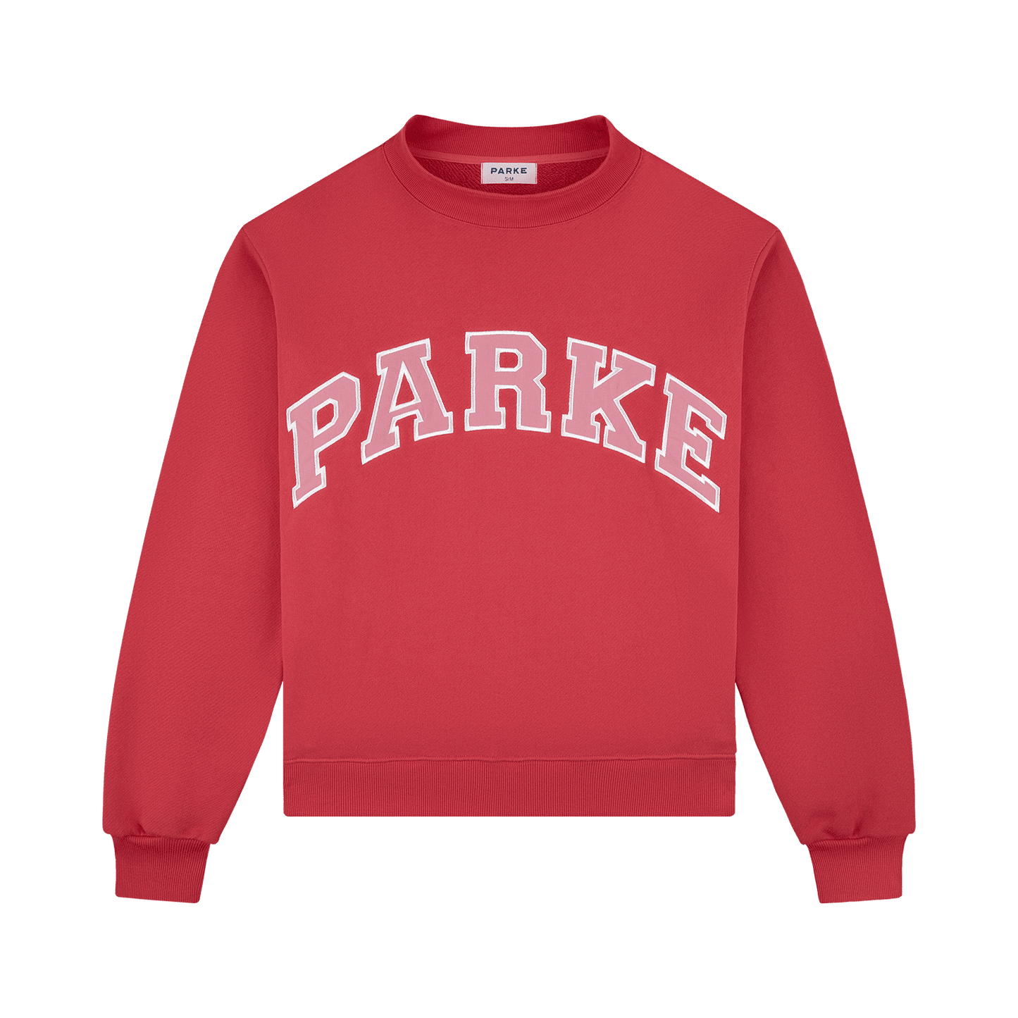 Varsity Mockneck Sweater – Flamingo