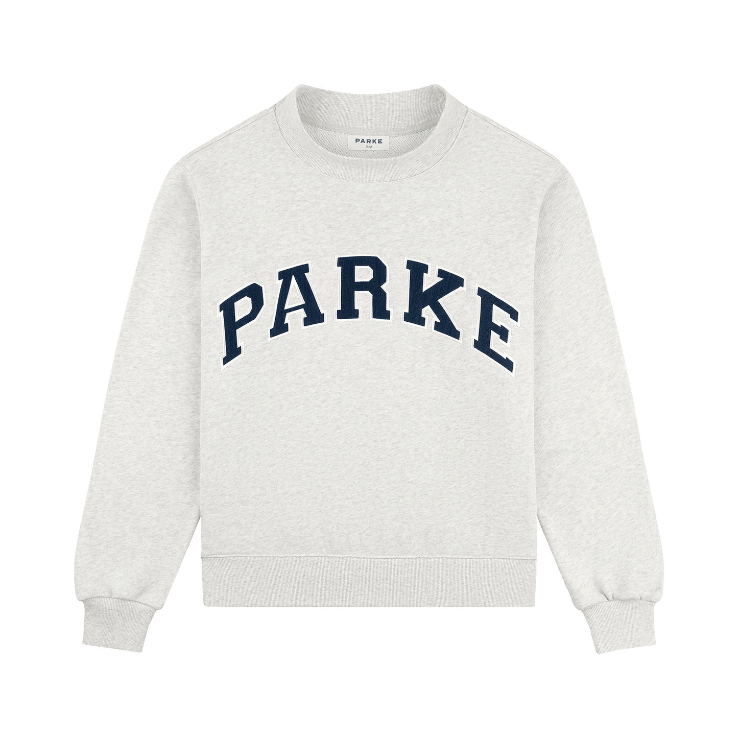 Heritage OG Varsity Mockneck Sweater – Heather Grey & Denim