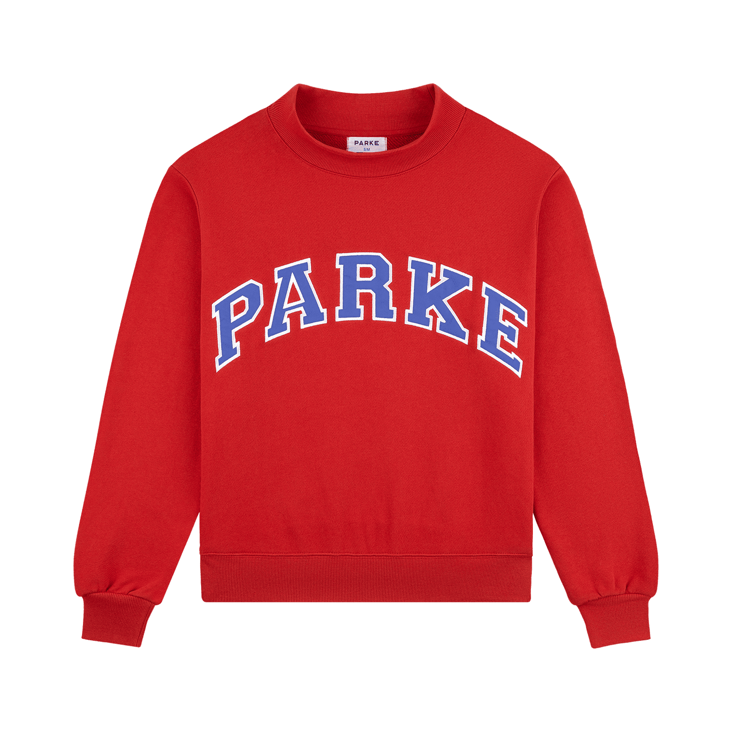 Low Tide Varsity Mockneck Sweater – Red