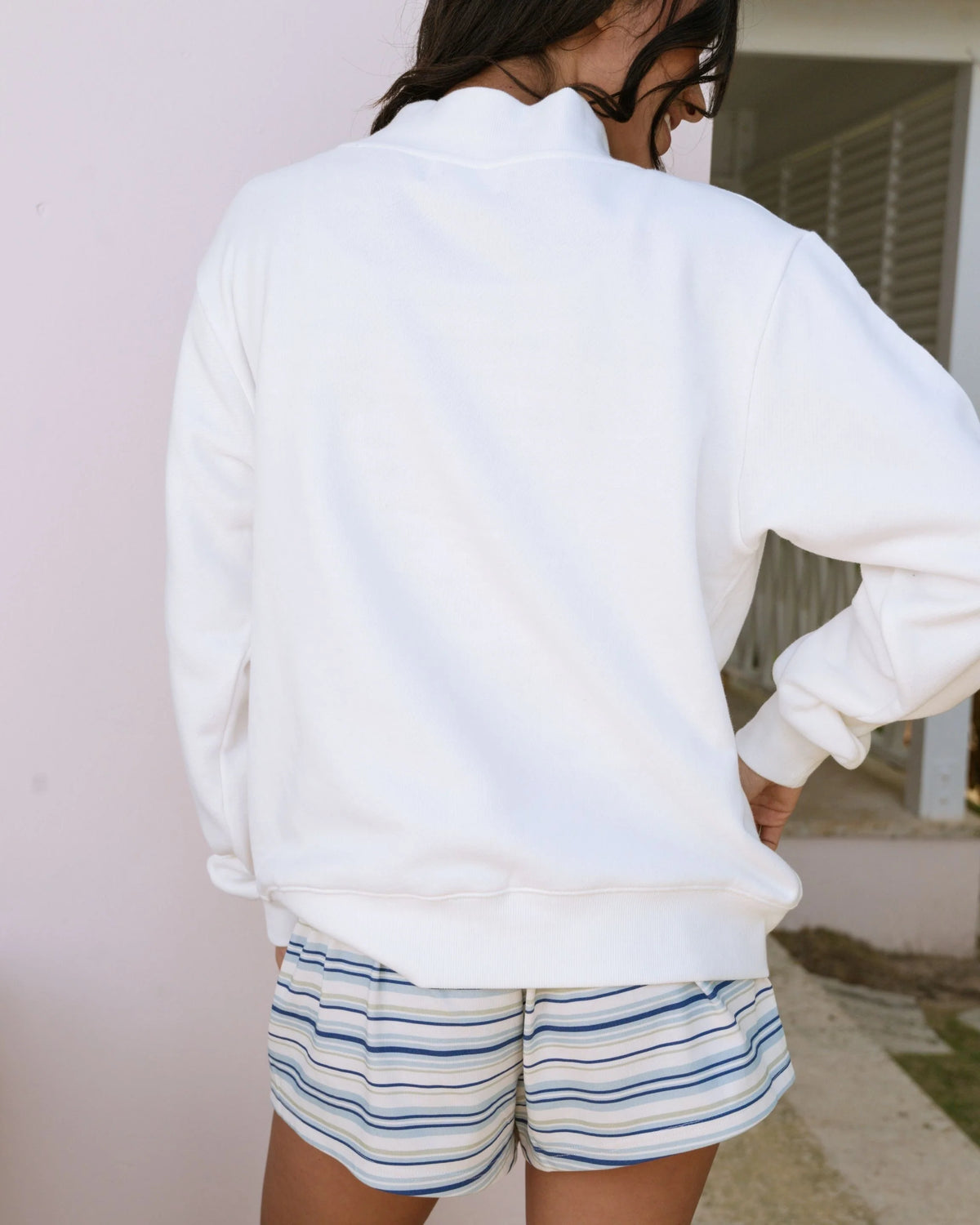 Varsity Mockneck - Applique Embroidery