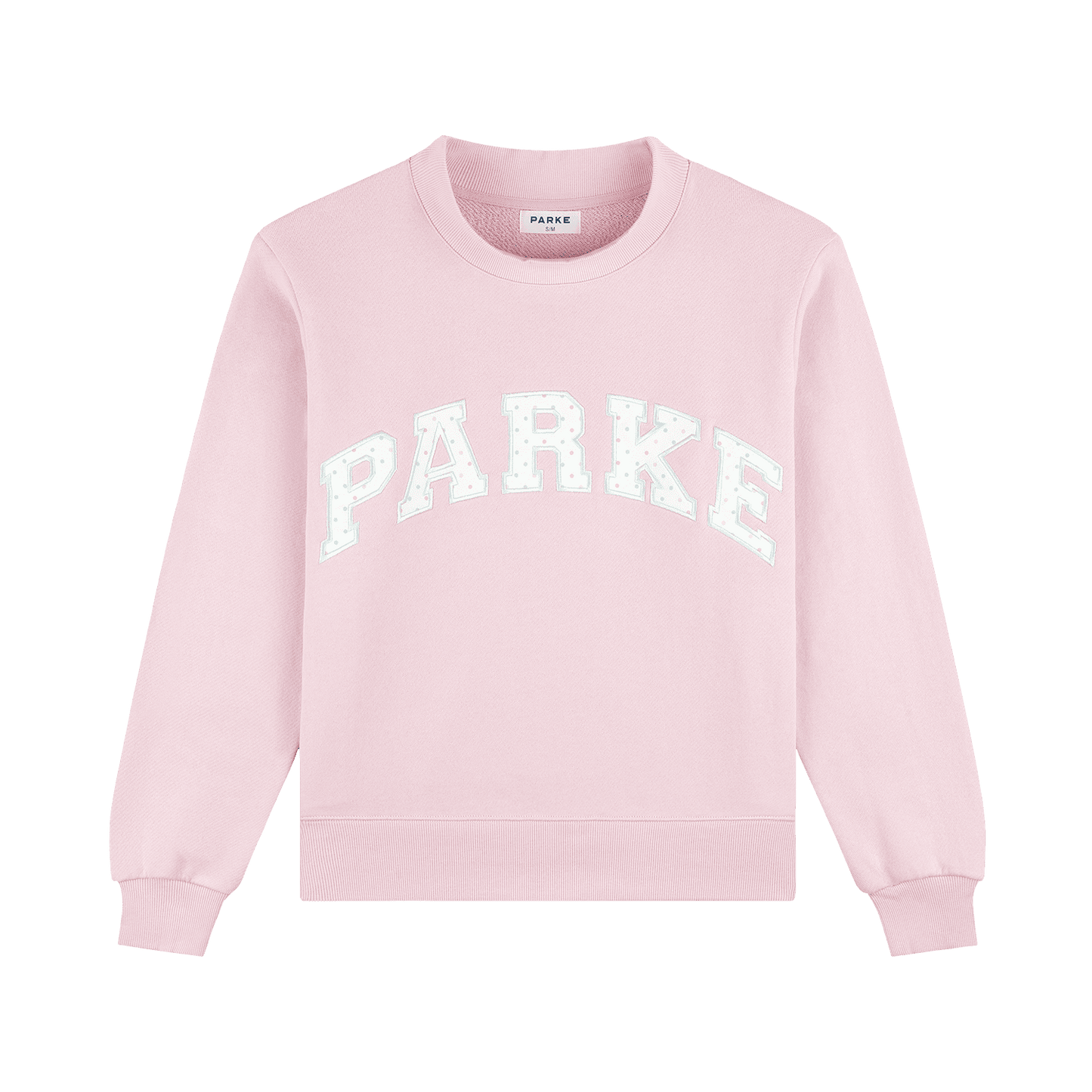 Classic Varsity Mockneck Sweater – Bubblegum Pink