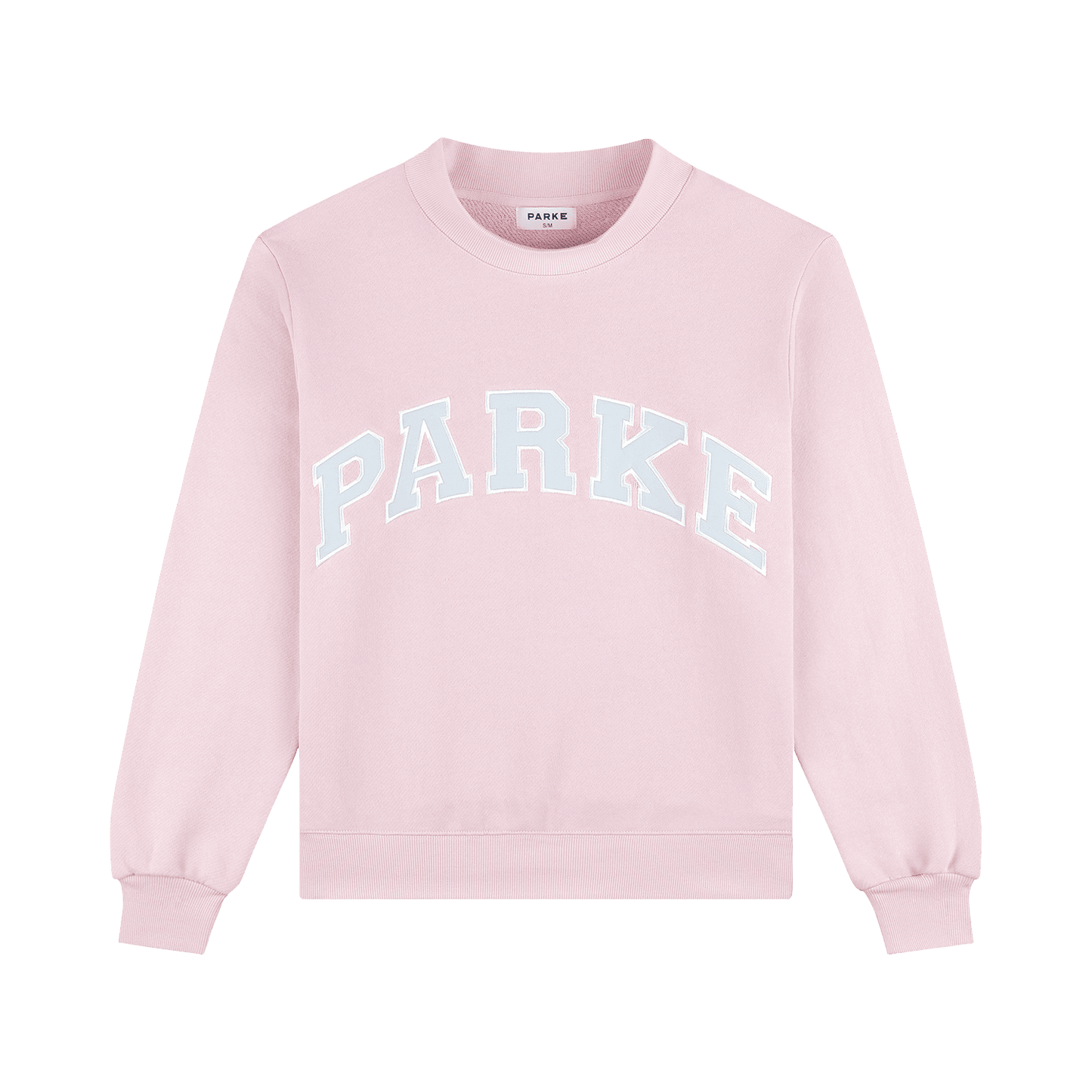 Classic Varsity Mockneck Sweater – Rose Pink